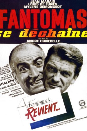 Fantomas Tên Tội Phạm Muôn Mặt 1964 – Phim danh hài Pháp Louis de Funès