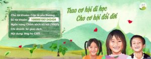 ung ho quyen gop chuong trinh Cap La Yeu Thuong